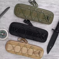 Fabrik OEM ODM Hochwertige Vintage Taktische EDC Klappmesser-Haltertasche Molle-Tasche Wasserdichter Reißverschluss Nylon Outdoor