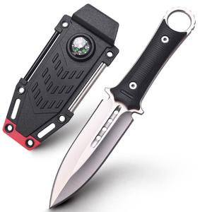 Cuchillo Táctico Personalizable S03 con Hoja de Acero Inoxidable G10, Óptimo para Supervivencia en la Naturaleza, Caza, Bricolaje, OEM - Product Image 1