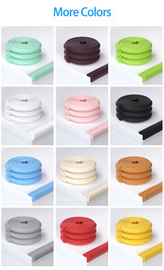 Protecteur d'angle doux pare-chocs de meubles de garde de bord d'épreuvage de bébé pour le Cabinet d'<span class=keywords><strong>escalier</strong></span> de table - Product Image 6