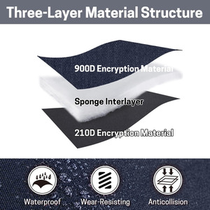 Échantillon gratuit, sac de raquette de tennis personnalisé en gros, sac à dos de raquette de tennis avec compartiment pour chaussures - Product Image 3