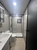 Conteneur Mobile 40ft Ignifuge Insonorisé Maison Préfabriquée Pliante pour Villa Hôtel Appartement 20ft Version Disponible à la Vente