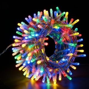 Luces de Navidad, Guirnaldas de Luces LED de 10M 20M 30M 220V, Impermeables, para Decoración de Fiestas, Bodas y Exteriores - Product Image 1