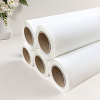 Film DTF mat blanc non transparent pour transfert thermique, rouleau A4 de 13 pouces x 328 pieds (42 cm), matériau PET 75 µm, Chine