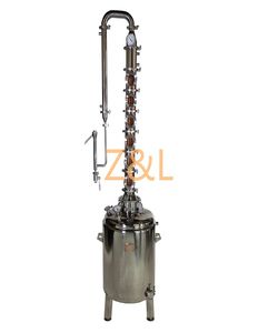 Distillerie électrique entièrement en acier inoxydable, téléviseur pour whisky et moonshine, blanc et jaune, 50l/100l - Product Image 5