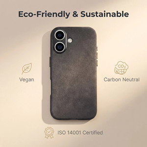 Funda para <span class=keywords><strong>iPhone</strong></span> 16 Plus en Alcántara Italiana, Lavable, <span class=keywords><strong>Precio</strong></span> de Fábrica, Estilo Interior de Superauto - Product Image 5