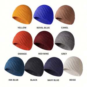 Design Custom Jacquard Beanie Hats Blank Embroidery Caps with Logo Recycled Cashmere Wool Polyester Bows Camouflage Pattern - Product Image 4