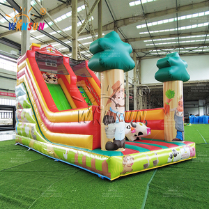 Tobogán Inflable de PVC con Diseño de Parque Infantil para Adultos y Niños, para Uso Comercial en Parques Deportivos y Jardines - Product Image 3