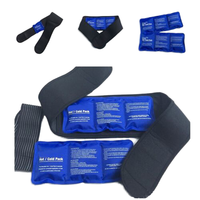 Pack de gel réutilisable personnalisé pour micro-ondes, chaud/froid, deux pièces, pour soulagement de la douleur, thérapie par le froid, vente chaude