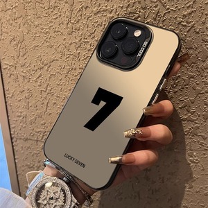 Per iphone 14 13 uno per custodia del telefono stampa logo etichetta adesiva personalizzata per iphone 15 <span class=keywords><strong>pro</strong></span> max casi lettera personalizzata - Product Image 6