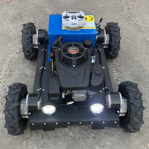 Electric Gasoline 4 -wheel <strong>Remote</strong> <strong>Control</strong> Lawn Mower Industrial Grade Self-propelled Four Stroke Multi-Functional Garden Tool - Product Image 1