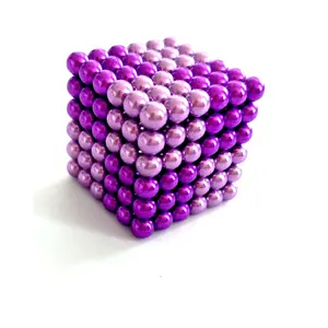 25 Jaar 216Pcs Groothandel Kleurrijke Neodymium Magnetische Materialen Bol Magneten Regenboog Buckyballs