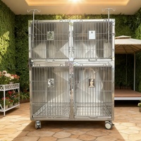 Cage pour chien extra large pour Saint-Bernard et Newfoundland