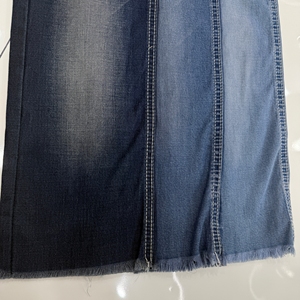 Tissu en denim extensible en mélange de lyocell à effet sergé doux pour pantalons décontractés - Product Image 4