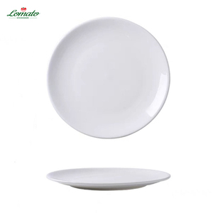 Tùy Chỉnh Màu Trắng Tinh Khiết Sứ Tấm Nông Khách Sạn Nhà Hàng Đám Cưới Biểu Tượng Tùy Chỉnh Bộ Đồ Ăn Bán Buôn - Product Image 5