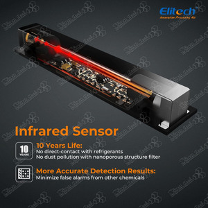 Detector de Fugas de Refrigerante por Infrarrojos Elitech HVAC Tool Inframate C R-744, Detector de Fugas de Dióxido de Carbono CO2 - Product Image 3