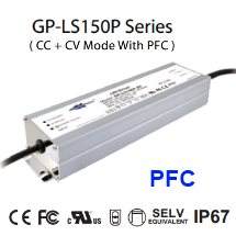 ไดรเวอร์ LED Glacial Power LS150P 48V 3200mA 150W แบบ CV CC PFC ช่องสัญญาณเดียว แปลงไฟ AC เป็น DC มาตรฐาน IP67 - Product Image 1