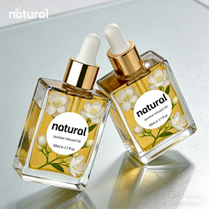 Aceite Esencial de Flor de Jazmín Puro Natural Crudo de Marca Privada, Aceite Multiusos de Pétalos de Rosa para Rostro, Cuerpo y Cabello - Product Image 2