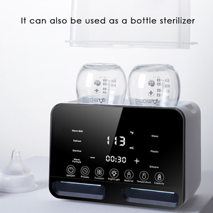<span class=keywords><strong>Calentador</strong></span> <span class=keywords><strong>de</strong></span> <span class=keywords><strong>Biberones</strong></span> Inteligente con Pantalla LCD Grande, <span class=keywords><strong>Esterilizador</strong></span> Profesional, <span class=keywords><strong>Calentador</strong></span> Doble <span class=keywords><strong>de</strong></span> Leche con Descongelación <span class=keywords><strong>y</strong></span> Luz Nocturna para Bebés - Product Image 4