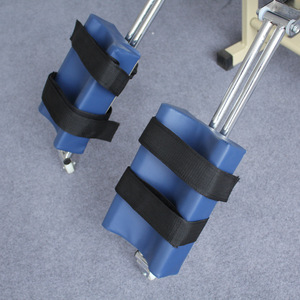 Chaise d'entraînement des articulations de la hanche pour enfants, 95x44x70cm, bleue, équipement de réadaptation manuel pour la force musculaire des membres inférieurs - Product Image 2