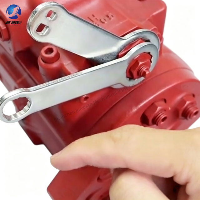 Flow Adjustment Wrench for Excavator Kawasaki Hydraulic Pump K3V112 / K3V63 Regulator Tool