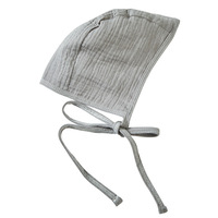 Gorro de Algodón Estilo Coreano para Bebés, con Correas, Protección contra el Viento, para Niños y Niñas, Primavera 2025