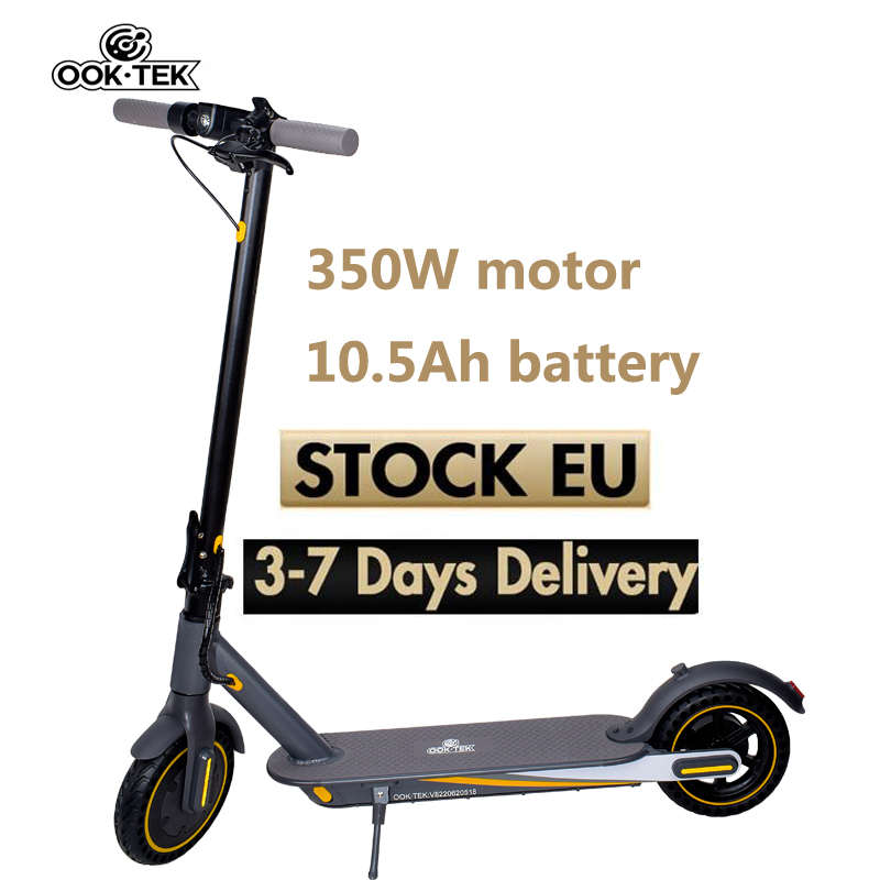 Дешевый Электрический скутер со склада в Великобритании и США, складные электрические скутеры 350 Вт для взрослых с большим радиусом действия