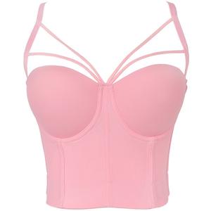 Camisole triangulaire antidérapante transfrontalière corset de vêtements de forme féminine sexy avec poitrine enveloppante dos nu à armatures peut être porté quotidiennement - Product Image 6