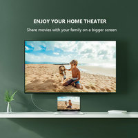 Câble adaptateur Mini DisplayPort DP Thunderbolt vers HDTV HD 4K*2K 30HZ Or