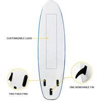 Nouvelle conception de planche à pagaie gonflable professionnelle, planche de surf longue, SUP, surf, wakeboard