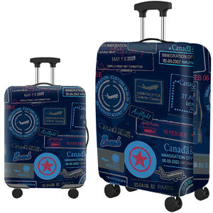 2025 épaissi anti-poussière imperméable Polyester housse <span class=keywords><strong>de</strong></span> bagage extensible valise protecteur compartiment <span class=keywords><strong>de</strong></span> protection housse <span class=keywords><strong>de</strong></span> bagage - Product Image 5