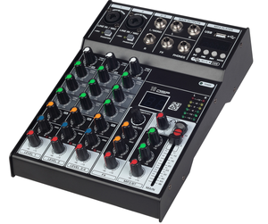 Mezclador de Audio Portátil de 4-6 Canales con Alimentación Fantasma de 48V Integrada, 16 Efectos Digitales DSP, Bluetooth, Grabación USB, Consola Mezcladora de Sonido - Product Image 2