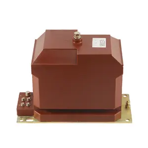 Trasformatore di corrente in resina epossidica rossa completamente chiuso 10A trasformatore di corrente ad alta tensione per interni