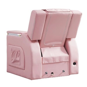Nuevo Mobiliario para Salón de Uñas, Sillas de Pedicura de Lujo con Plataforma Blanca, Silla de Masaje para Manicura y Pedicura con Spa para Pies - Product Image 5