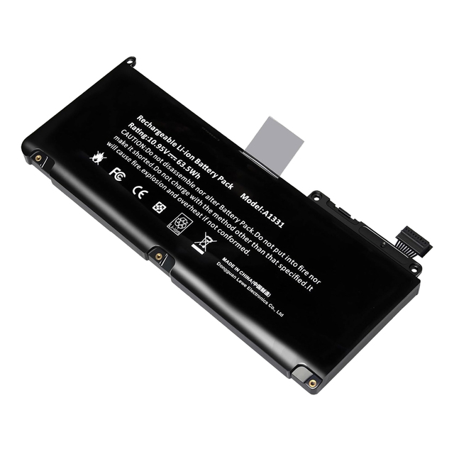 A1331 13" A1342 (Late 2009 Mid 2010) Laptop Battery for Apple MacBook Unibody Fits 661-5391 020-6582-A MC 10.95V 63.5Wh