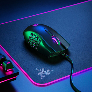 Razer Naga Chuột chơi game MMO tiện dụng phiên bản thuận tay trái 20000dpi 19 + 1 nút lập trình Chuột chơi game có dây wholesa chính hãng - Product Image 6