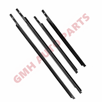 Joint d'étanchéité extérieur de vitre de voiture, moulure de porte, bande de protection L&R pour Toyota Urban Cruiser 2008-2014, remplacement pour 68230/68210-52160