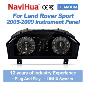 Navihua Digital Dashboard LCD Instrument Cluster <b>Speedometer</b> Upgrade <b>for</b> Land Rover Sport 2005-2009 - Product Image 1