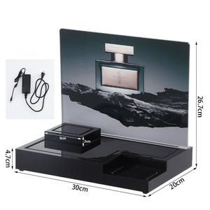 <span class=keywords><strong>Espositore</strong></span> per Profumi in Acrilico LED Personalizzato, Produttore di Espositori <span class=keywords><strong>Cosmetici</strong></span> Luminosi, Prezzo di Fabbrica OEM/ODM, Organizzatore per Trucchi Illuminato - Product Image 4