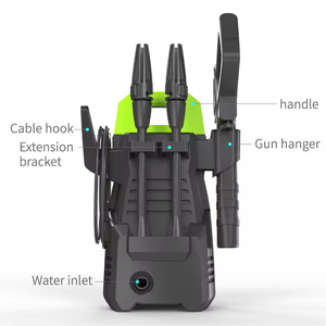 มอเตอร์ทรงพลัง 800 <span class=keywords><strong>วั</strong></span>ตต์ แรงดันสูง 150 บา<span class=keywords><strong>ร์</strong></span> เครื่องฉีดน้ำแรงดันสูงแบบตั้งตรง สำหรับล้างรถและทำความสะอาดบ้าน แรงดันไฟฟ้า 220 โวลต์ - Product Image 4