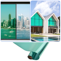 Película Estática para Ventanas, Aislamiento Térmico, Rechazo de Rayos UV, Privacidad, Adhesivo de Vidrio Esmerilado para Hogar y Oficina