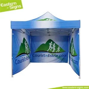 Lipat UV Bukti Portabel Aluminium 600D Kain Oxford 10X10 Pop Up Luar Ruangan Olahraga Lapangan Tenda untuk Acara