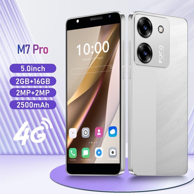 M7 Pro Cross Border 4G Smartphone Android 8.1 Mobile Phone 5 Inch Screen 2GB RAM 16GB ROM 2500mAh Battery Dual SIM Standby