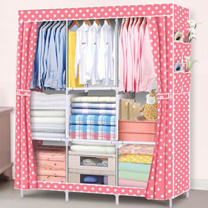 <span class=keywords><strong>Organizzatore</strong></span> <span class=keywords><strong>di</strong></span> <span class=keywords><strong>vestiti</strong></span> del <span class=keywords><strong>guardaroba</strong></span> della tela della camera da letto pieghevole del <span class=keywords><strong>guardaroba</strong></span> del tessuto della fabbrica dell'oem Premium - Product Image 3