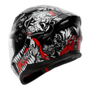 อุปกรณ์เสริมสำหรับรถจักรยานยนต์ เหมาะสำหรับทุกฤดู หมวกกันน็อคแบบเต็มใบ มีช่อง<span class=keywords><strong>ใส</strong></span>่หูฟังแบบ ABS สองชั้น - Product Image 4