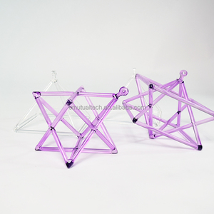 Disesuaikan Pure Soul transparan penyembuhan suara <span class=keywords><strong>Merkaba</strong></span> warna bening kuarsa kristal <span class=keywords><strong>Merkaba</strong></span> Chakra meditasi Yoga - Product Image 5