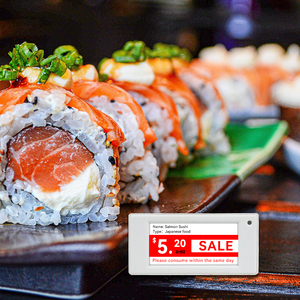 2.13 \ "ABS kỹ thuật số Giá hiển thị thẻ dựa trên đám mây <span class=keywords><strong>EAS</strong></span> hệ thống cho cửa hàng bán lẻ cho siêu thị điện tử Kệ nhãn - Product Image 6