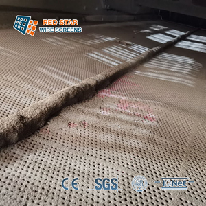 ألواح غربلة مطاطية، ألواح مشقوقة لفصل الوسائط، فاصل للرواسب الخشنة والناعمة، غربال مطاطي مشدود لإزالة الماء - Product Image 4