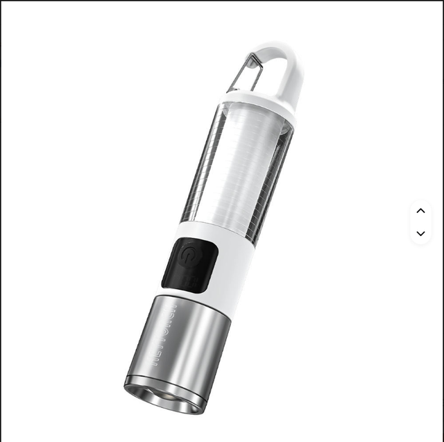 Multifunctional Pantone Colors Laser Camping LED Flashlight USB Long Range Outdoor Use Aluminum Body IP55 Waterproof 800-900M