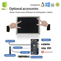 TIANMA 8.4 "1024*768 écran LCD P0840XGF1MA00 affichage lisible à la lumière du soleil extérieur Modules LCD 8.4 pouces