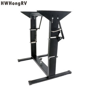 Pieds de table pliants réglables <span class=keywords><strong>pour</strong></span> camping-car, caravane, camping-car, remorque de voyage, accessoires de camping-car - Product Image 5